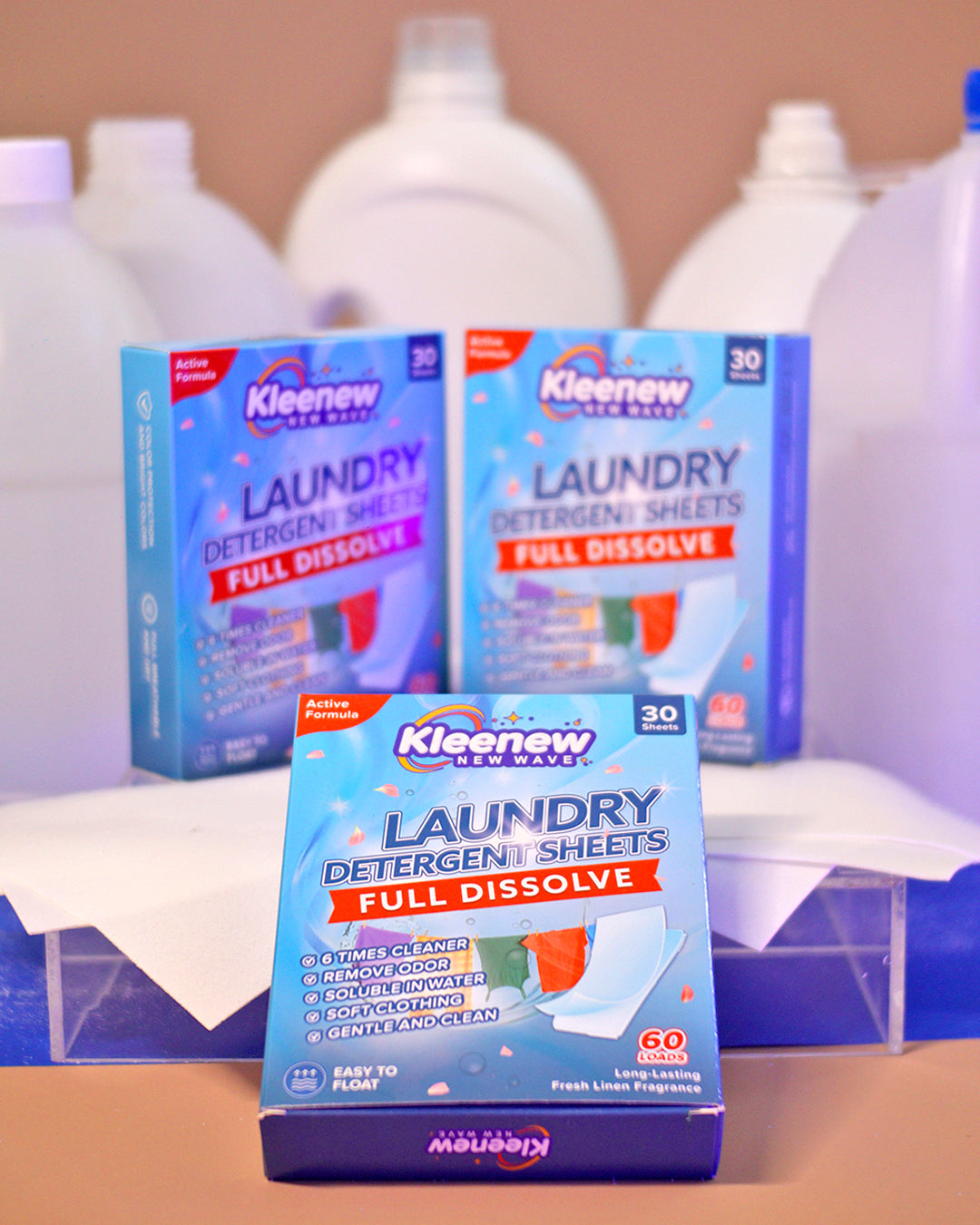 Kleenew New Wave Detergent Sheets