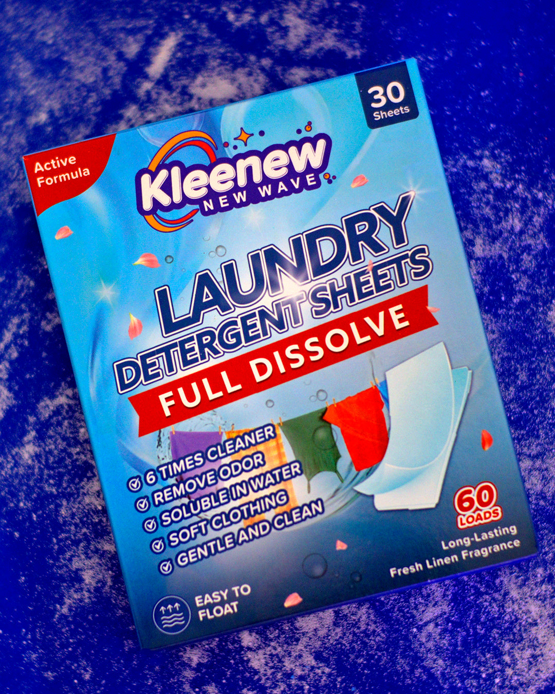 Kleenew New Wave Detergent Sheets
