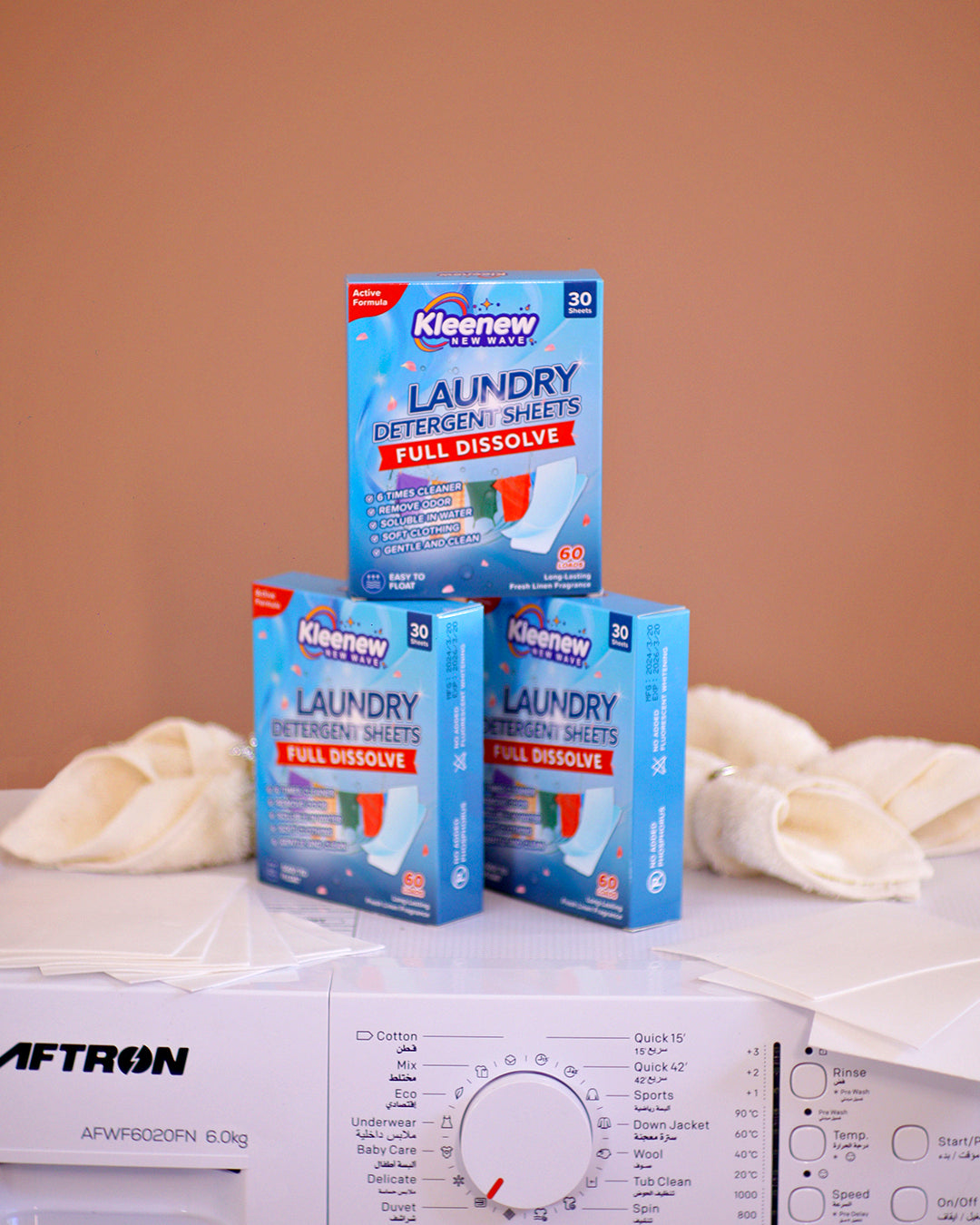 Kleenew New Wave Detergent Sheets