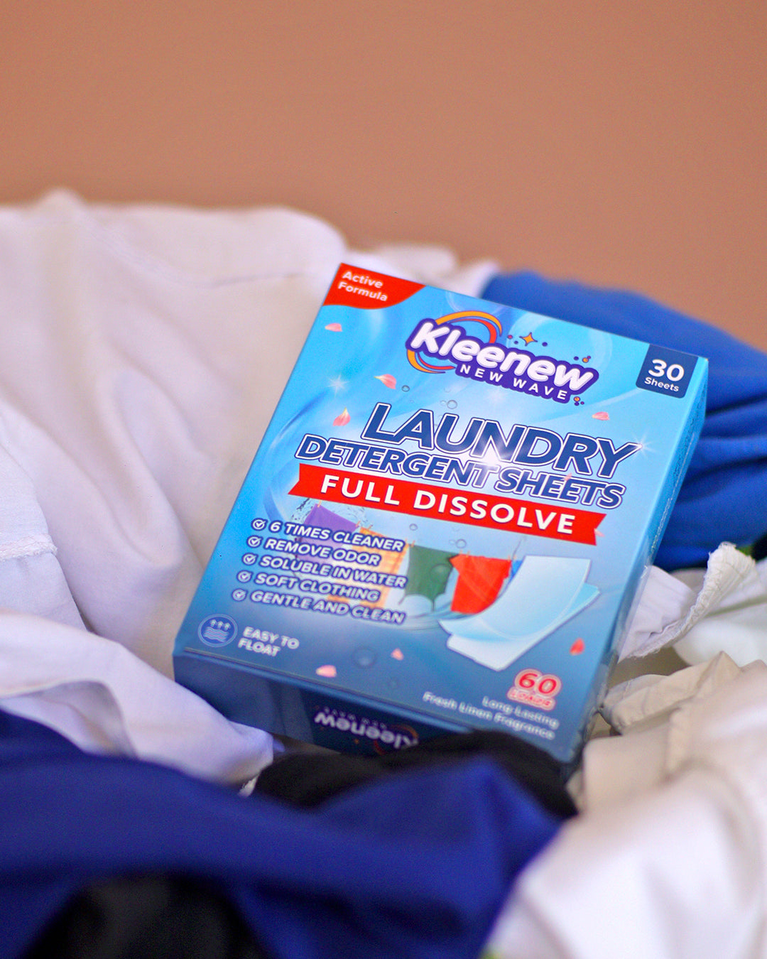 Kleenew New Wave Detergent Sheets