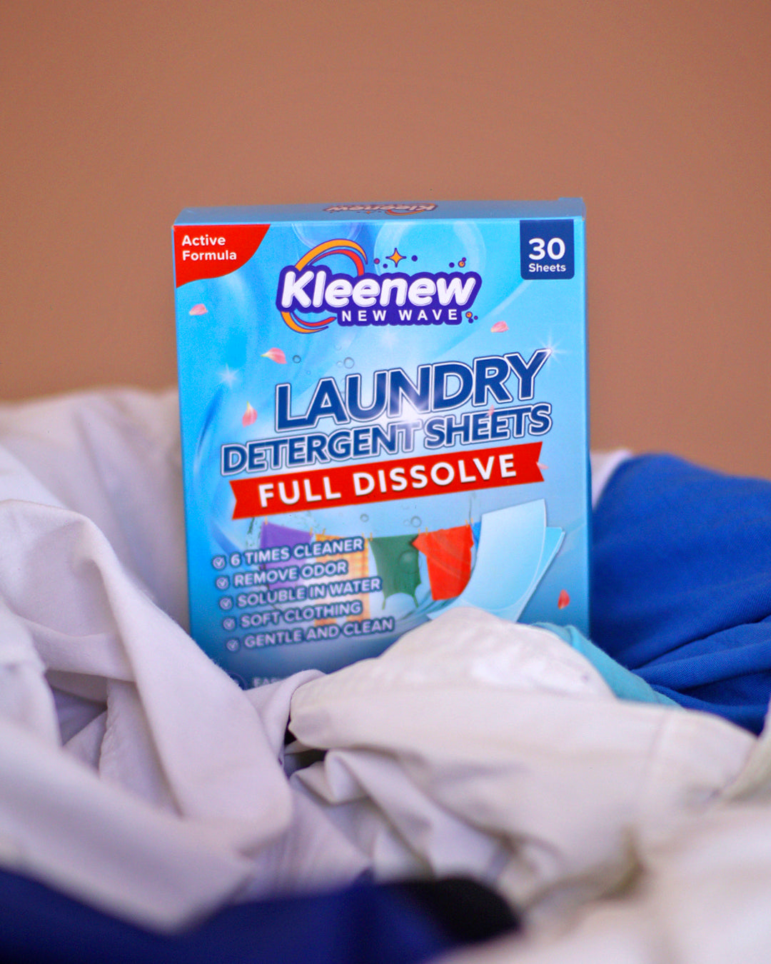 Kleenew New Wave Detergent Sheets