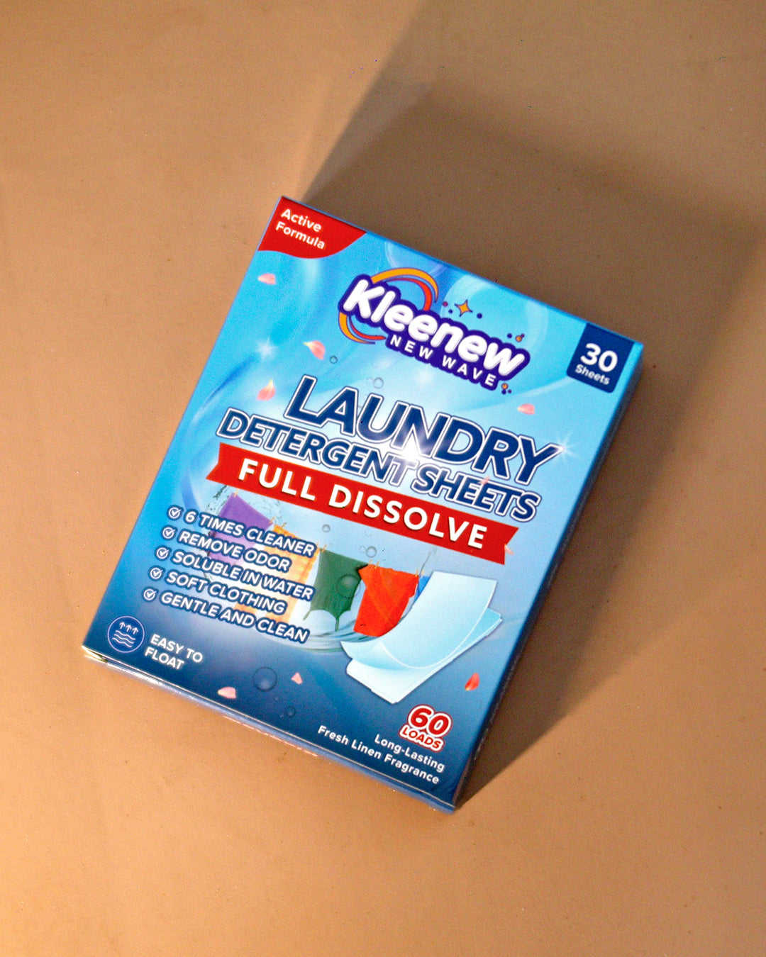 Kleenew New Wave Detergent Sheets